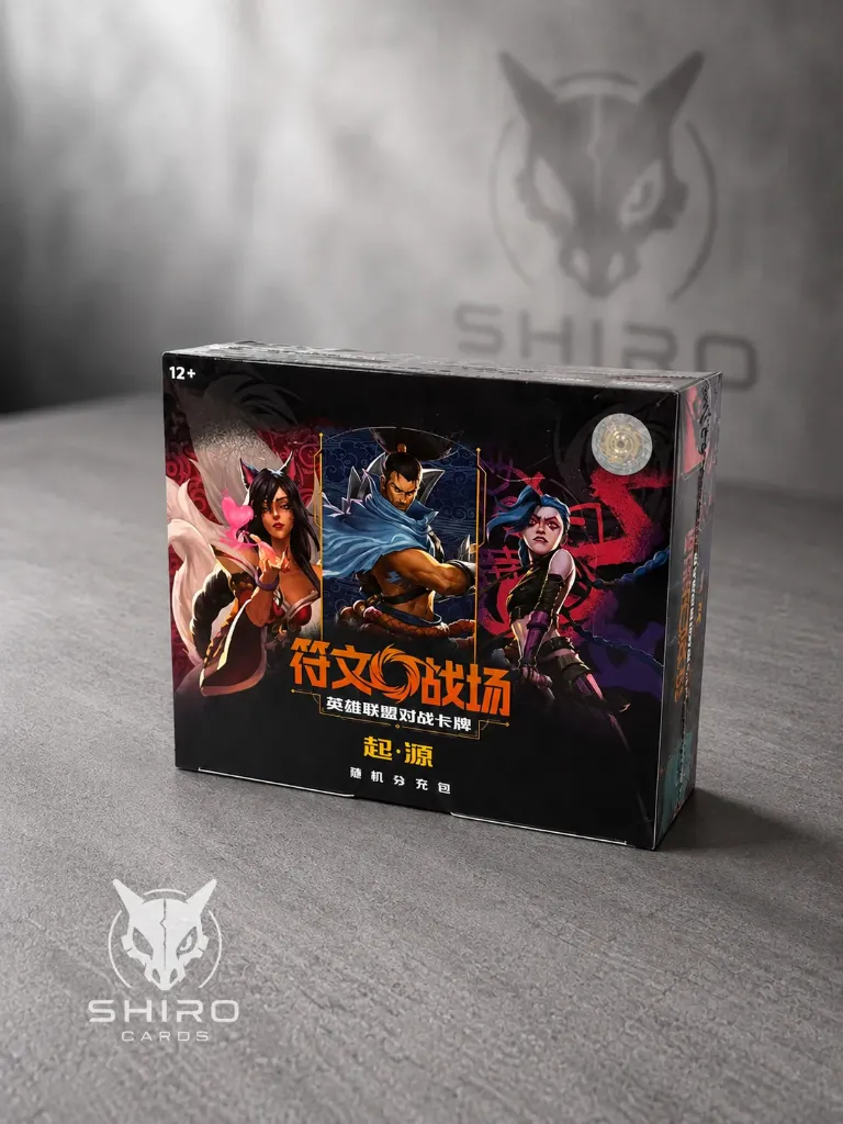 Riftbound Origins Chino | Jumbo Booster Display