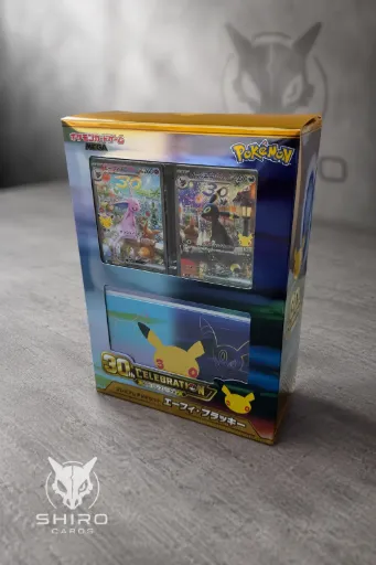 [PKM-30TH-COL-JP] Pokémon 30th Celebration Espeon ex & Umbreon ex Japonés | Premium Deck Set