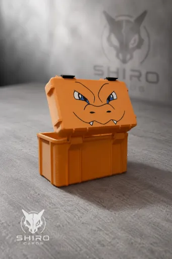 [PKM-CAJ-TOP-ALM-ES] Caja para Toploaders Pokémon TCG | Charizard